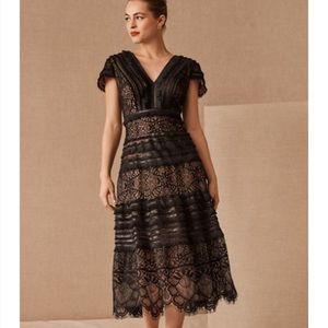 BHLDN x Tadashi Shoji Orinda V-Neck Dress